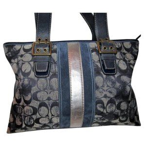 Coach Limited Edition Denim Tie Dye Rare Bag